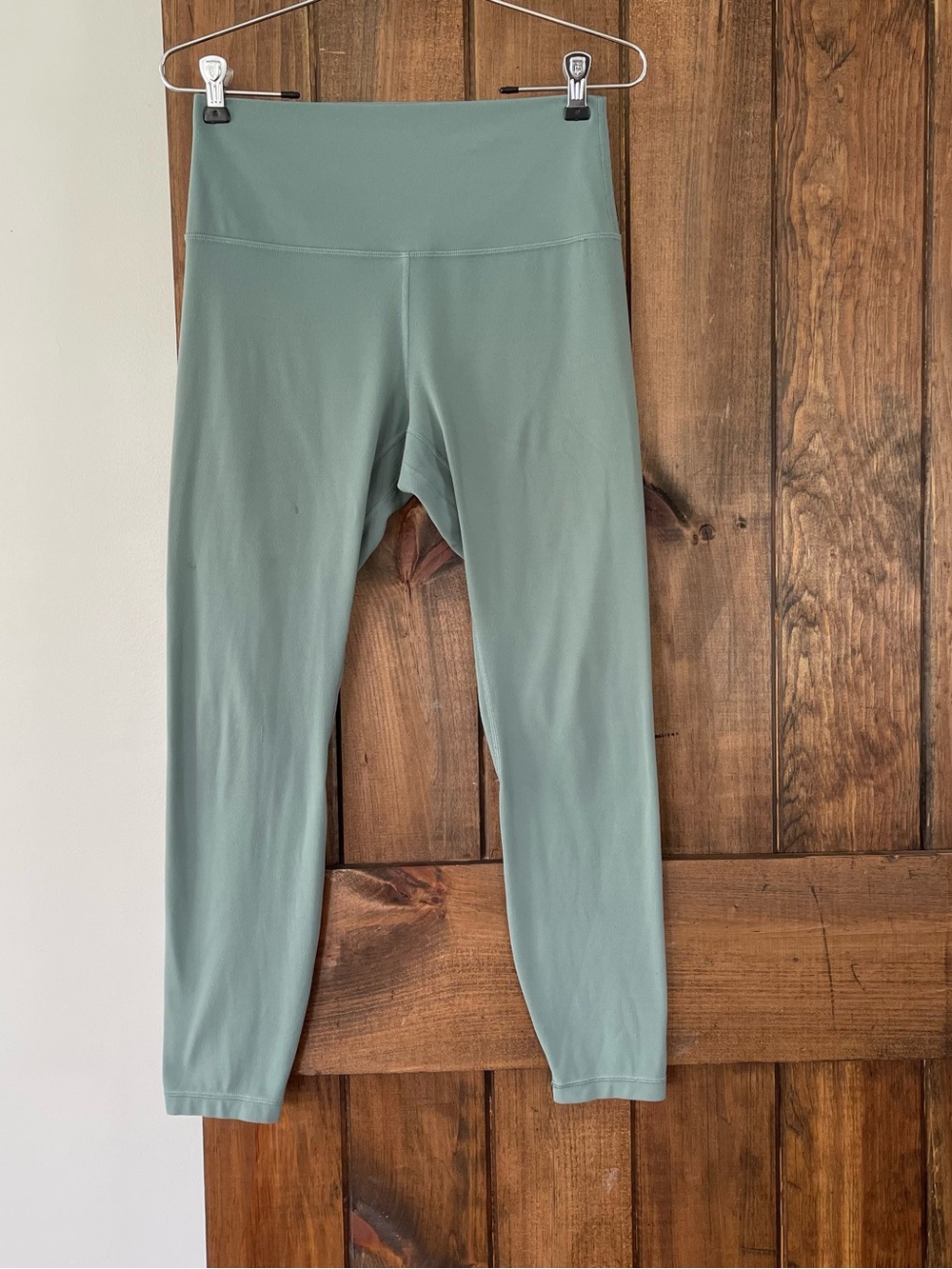 Lululemon Align Leggings Sage Green 8 Workout Sporty Yoga Pilates